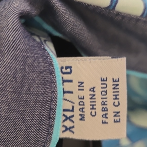 Tommy Bahama Tropical Fish Short Sleeve Shirt - Picture 5 of 12